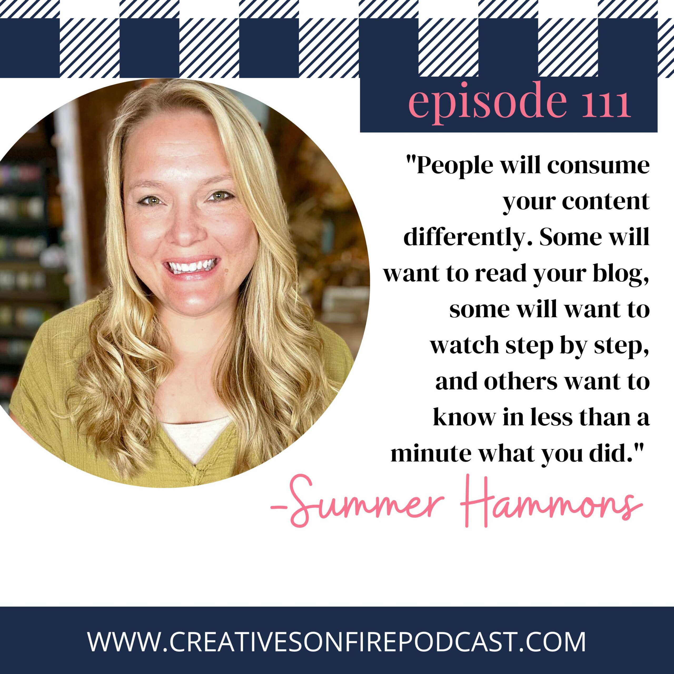 111 | Repurposing Your Way to Success with Summer Hammons