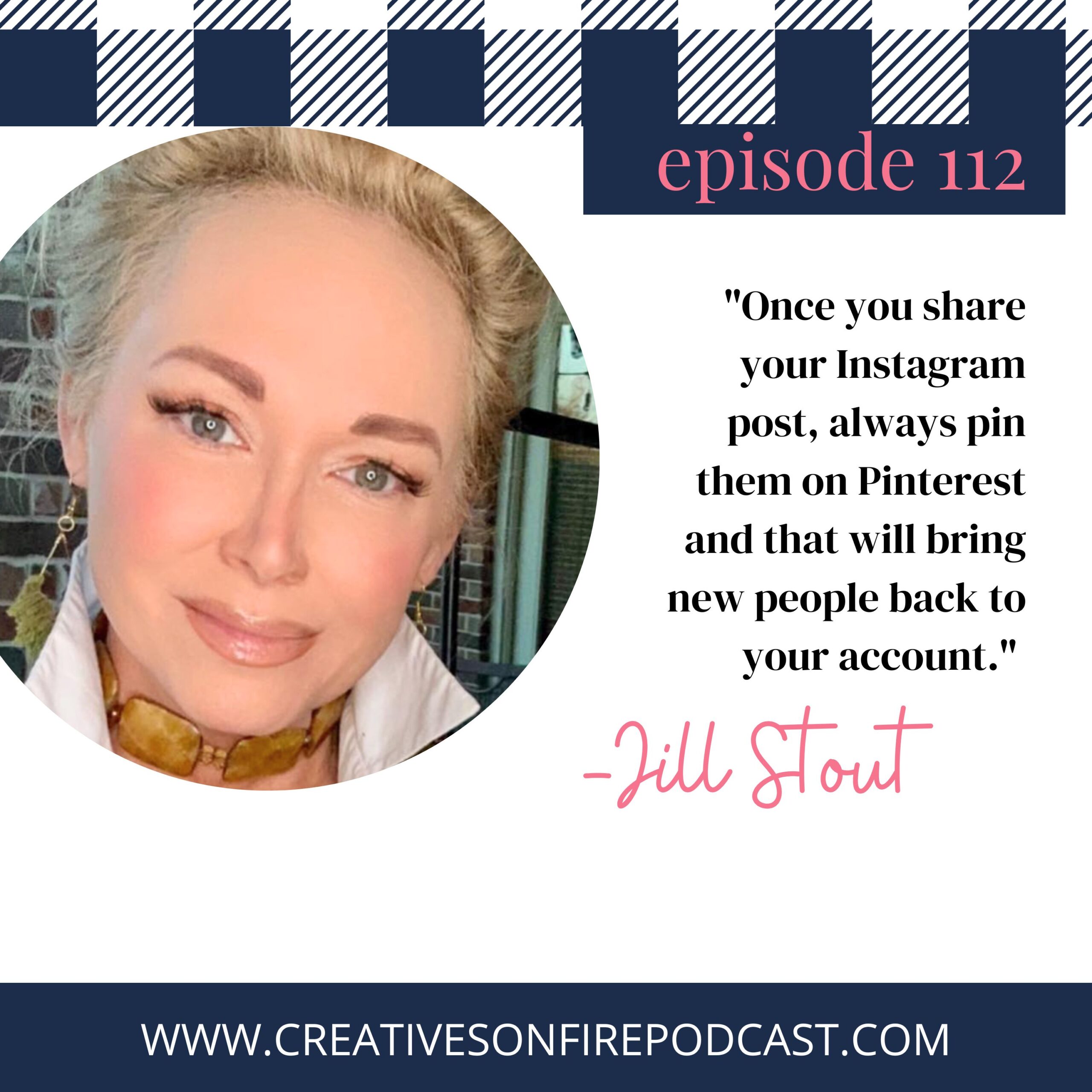 112 | How to Grow on Instagram Despite the Algorithm with Jill Stout