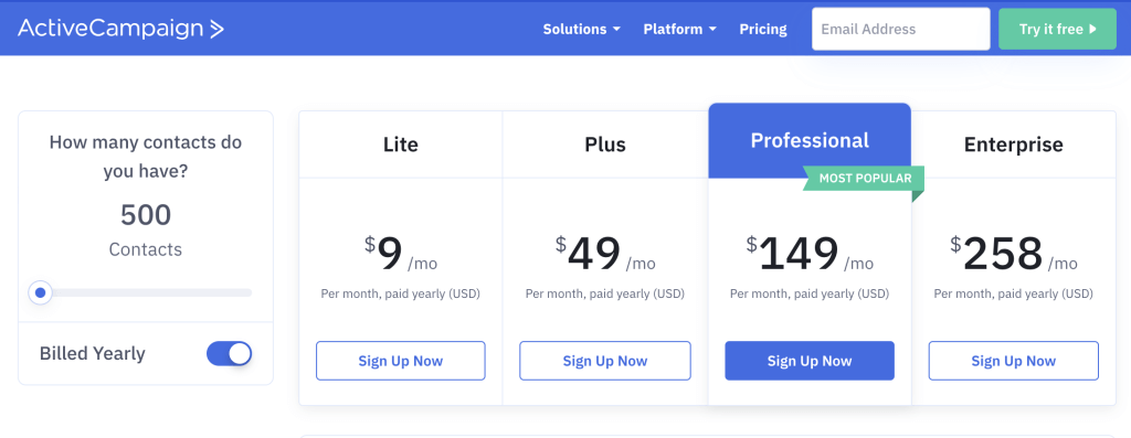 active-campaign-pricing