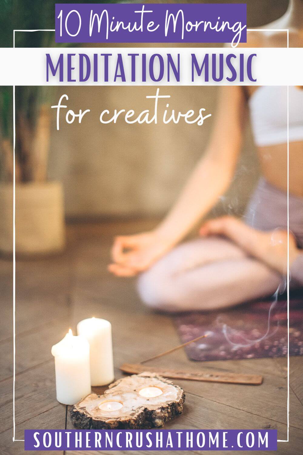 meditation music relaxation with candles PIN